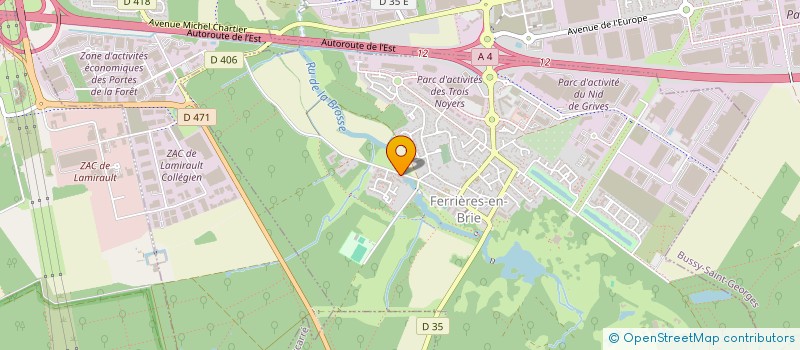 localisation de l'entreprise REALISE RENOVATION  FERRIERES-EN-BRIE