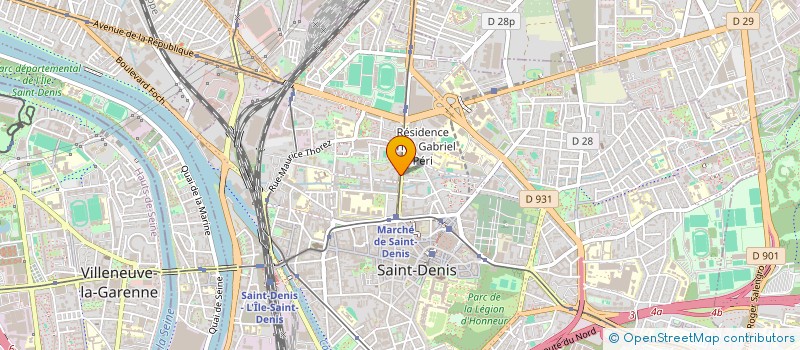 localisation de l'entreprise REALISONS à SAINT-DENIS
