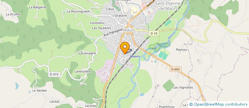 localisation de l'entreprise REALISONS BOIS à MAURS