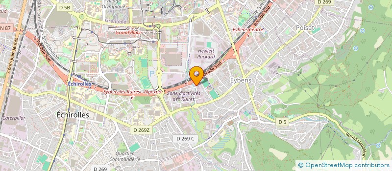 localisation de l'entreprise REALISS à EYBENS