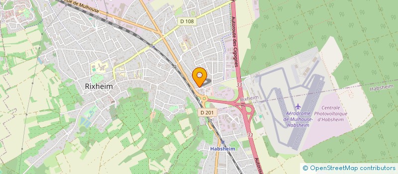 localisation de l'entreprise REALISTOR à RIXHEIM