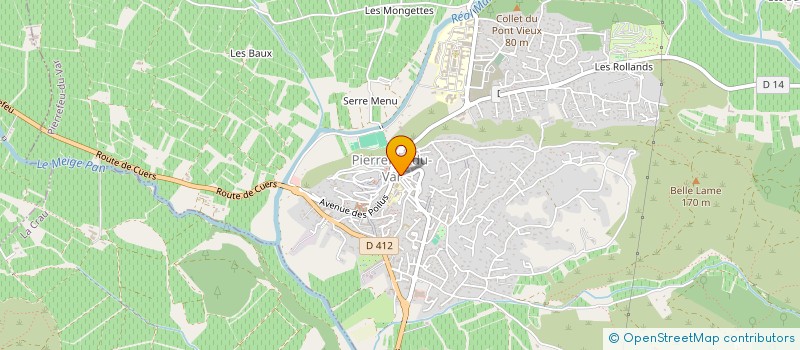 localisation de l'entreprise REALITE SANS CLICHES (RSC )  PIERREFEU-DU-VAR