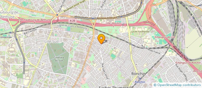 localisation de l'entreprise REALITES DU MONDE PAR L IMAGE à LILLE