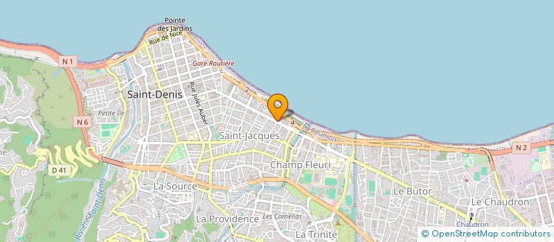 localisation de l'entreprise REALITES FORMATIONS à SAINT-DENIS
