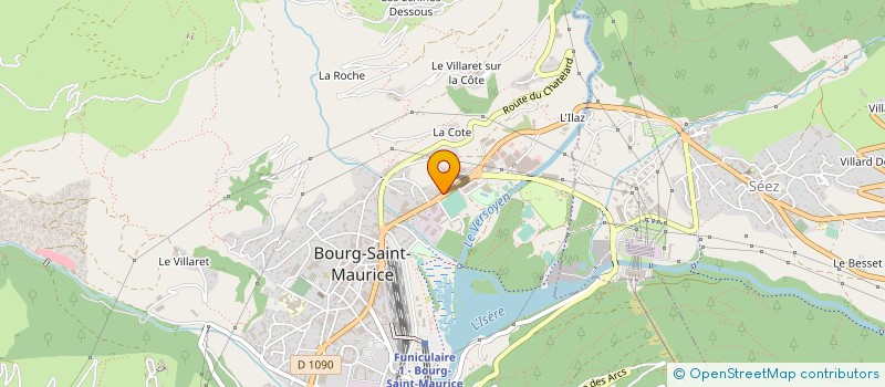 localisation de l'entreprise REALITY  BOURG-SAINT-MAURICE