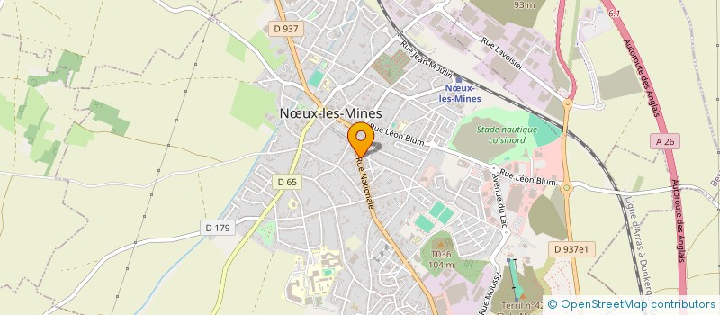 localisation de l'entreprise REALITY BREUVART DARIO  NUX-LES-MINES