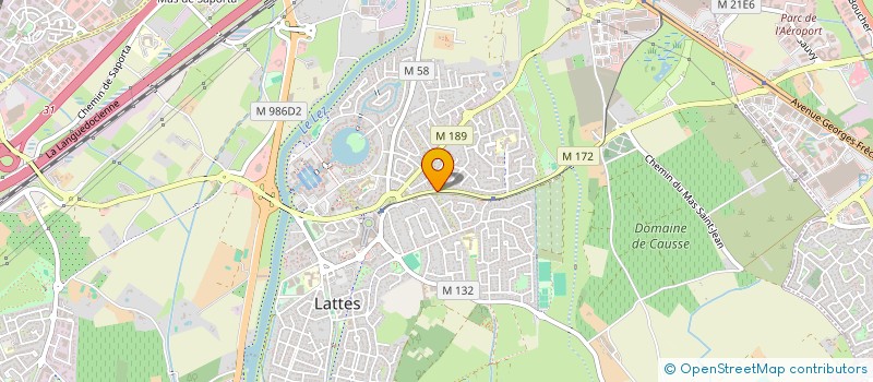 localisation de l'entreprise REALITY CARE à LATTES