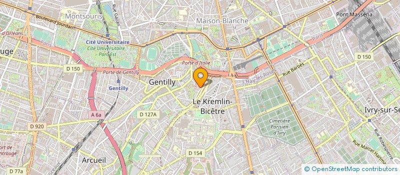 localisation de l'entreprise REALITY DREAMS  GENTILLY