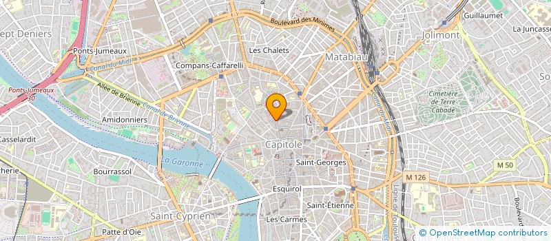 localisation de l'entreprise REALITYIMMOBILIER  TOULOUSE