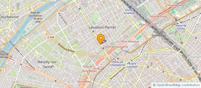 localisation de l'entreprise REALIVES à LEVALLOIS-PERRET
