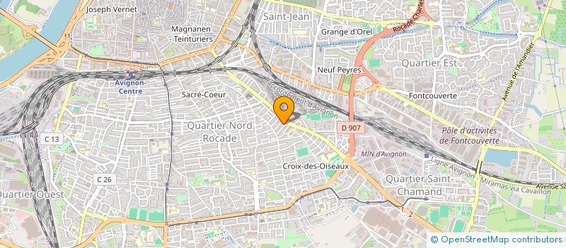 localisation de l'entreprise REALPANIER SANTE  AVIGNON