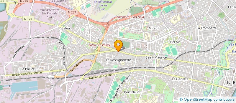 localisation de l'entreprise REALPHONIE  LA ROCHELLE