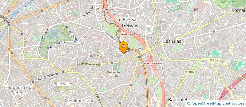 localisation de l'entreprise REALTECH SARL  PARIS 19