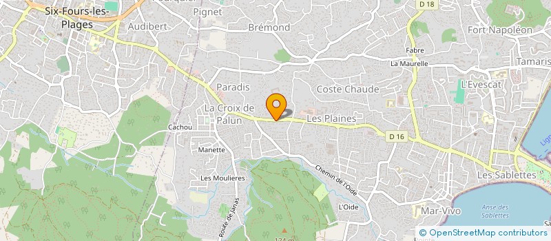 localisation de l'entreprise REALTEK à LA SEYNE-SUR-MER