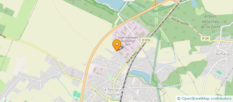 localisation de l'entreprise REALTRACE à LE PERRAY-EN-YVELINES