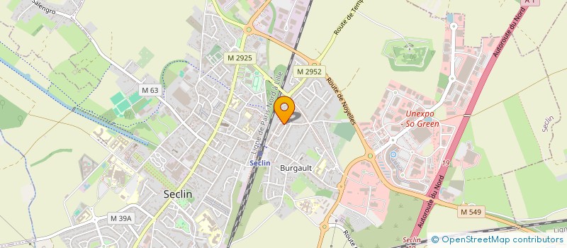 localisation de l'entreprise REALTY INVEST FRANCE  SECLIN