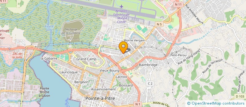 localisation de l'entreprise REALVIBES EVENTS  LES ABYMES