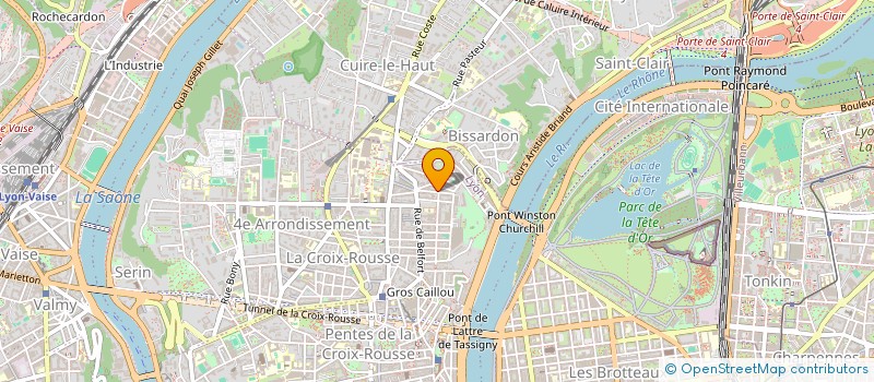 localisation de l'entreprise REALVISION à LYON