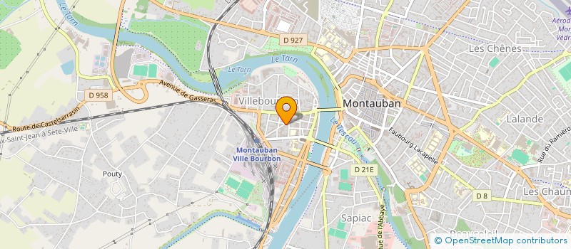 localisation de l'entreprise REALYS  MONTAUBAN