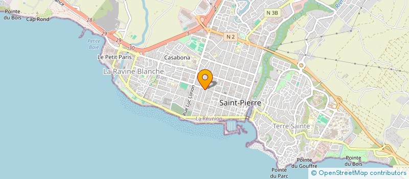 localisation de l'entreprise REAM à SAINT-PIERRE