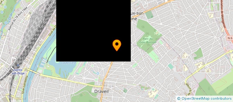 localisation de l'entreprise REANOV 91 à DRAVEIL