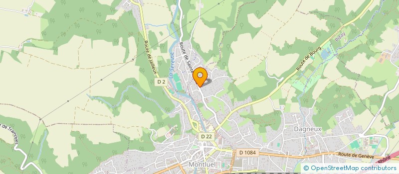 localisation de l'entreprise REANOVE  DAGNEUX