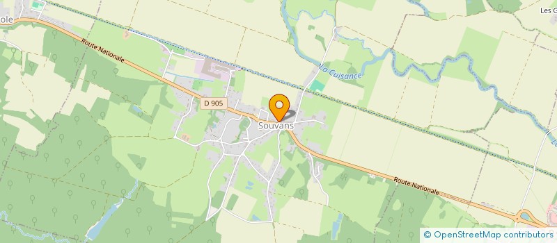 localisation de l'entreprise REAPER'S TRIBE ASSOCIATION  SOUVANS