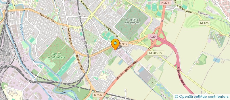 localisation de l'entreprise REAPLACK à DIJON
