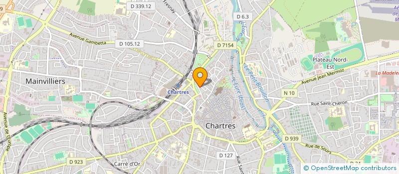 localisation de l'entreprise REASO à CHARTRES