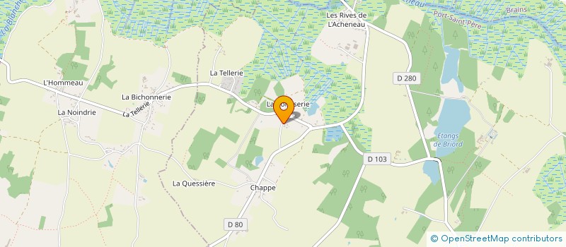 localisation de l'entreprise REATEC à VIGNEUX-DE-BRETAGNE