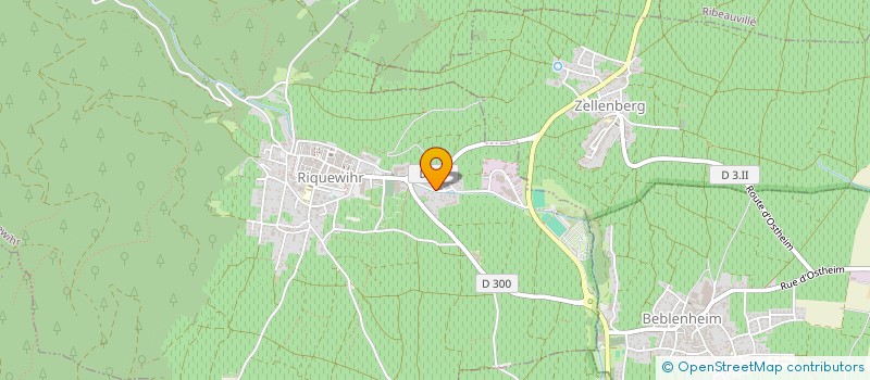 localisation de l'entreprise REATEXTILES  RIQUEWIHR