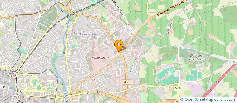 localisation de l'entreprise REATHLETI-K à MONTPELLIER