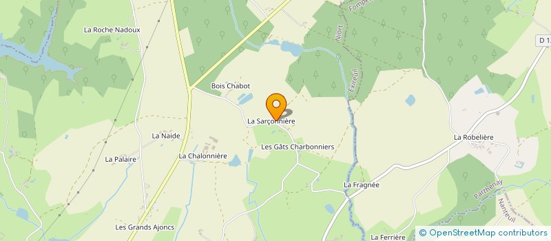 localisation de l'entreprise REAU SEBASTIEN à EXIREUIL