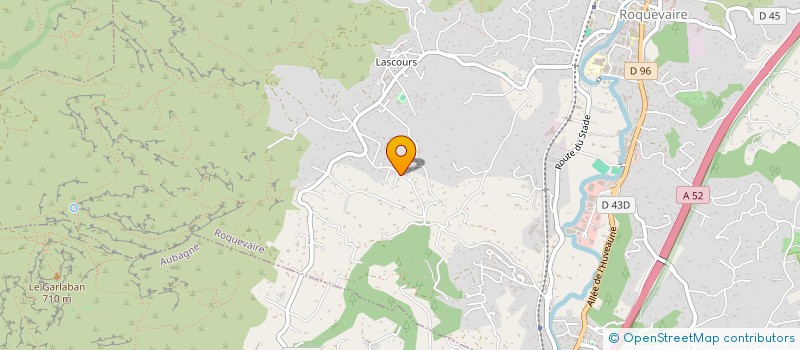 localisation de l'entreprise REAUMUR  ROQUEVAIRE