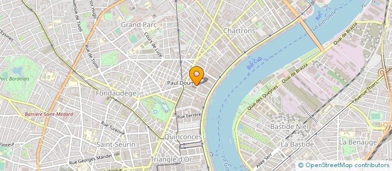 localisation de l'entreprise REAUMUR ENERGIE à BORDEAUX