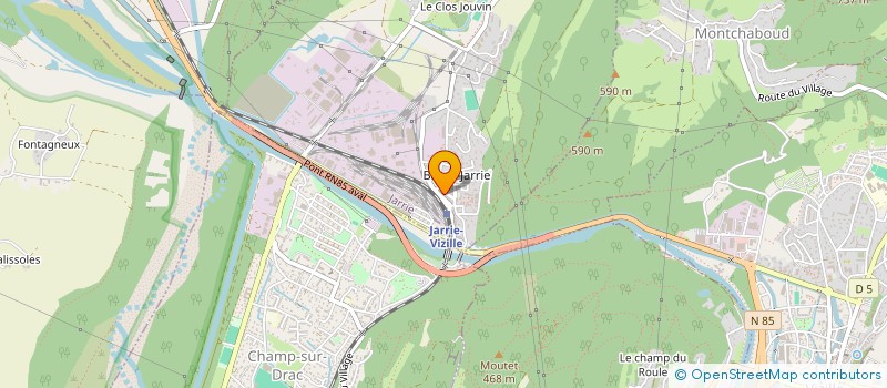 localisation de l'entreprise REB AND CO  JARRIE