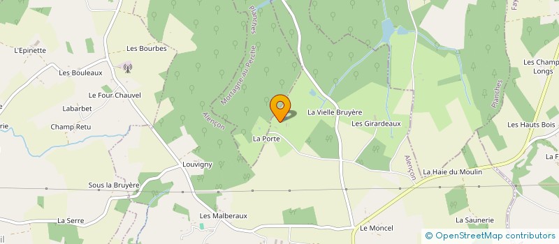 localisation de l'entreprise REBACC à FERRIERES-LA-VERRERIE
