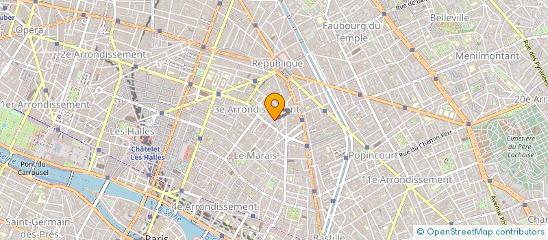 localisation de l'entreprise REBACH  PARIS