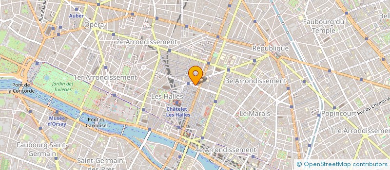 localisation de l'entreprise REBAP  PARIS