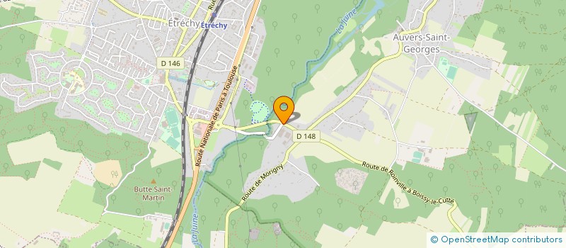 localisation de l'entreprise REBATIMENT PAL  AUVERS-SAINT-GEORGES