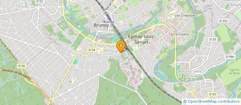 localisation de l'entreprise REBBE  YERRES