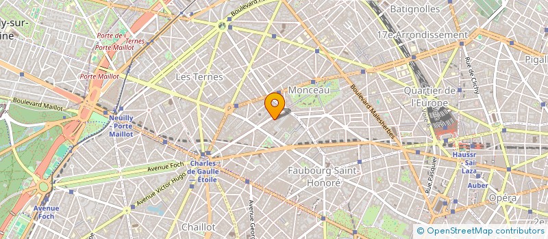 localisation de l'entreprise REBECCA à PARIS