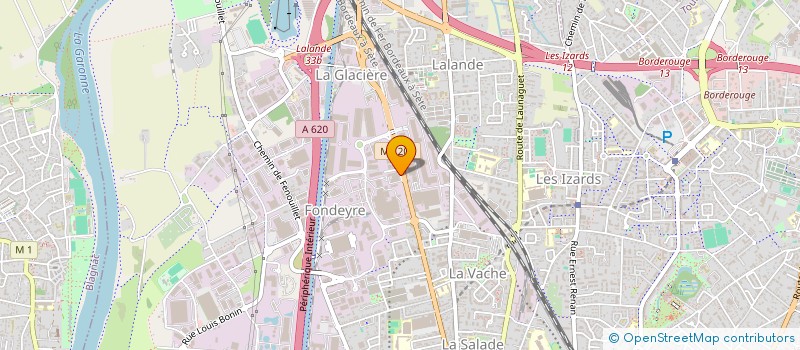 localisation de l'entreprise REBECCA à TOULOUSE