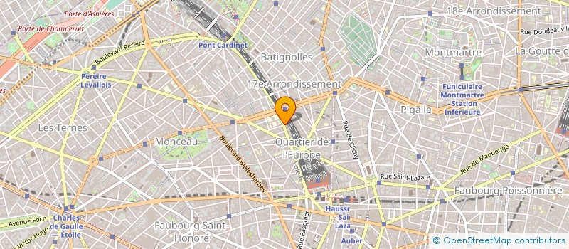 localisation de l'entreprise REBECCA  PARIS