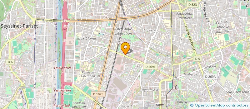 localisation de l'entreprise REBECCA FABULATRICE  GRENOBLE