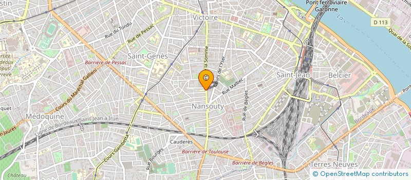 localisation de l'entreprise REBECCA KEN à BORDEAUX