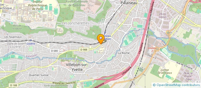 localisation de l'entreprise REBEIX 119 à PALAISEAU