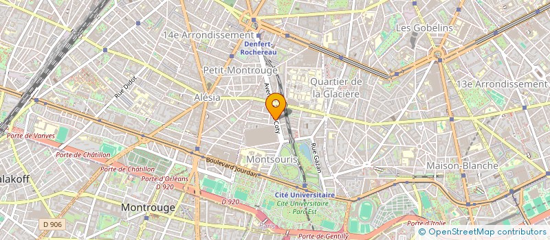 localisation de l'entreprise REBEL  PARIS