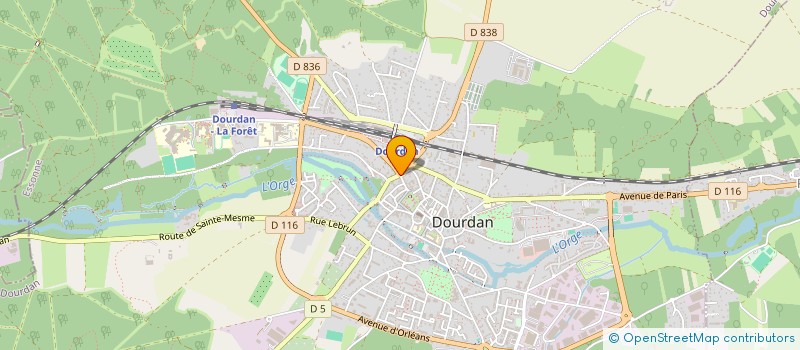 localisation de l'entreprise REBEL COFFEE  DOURDAN