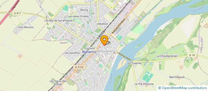 localisation de l'entreprise REBEL FISH à BEAUGENCY